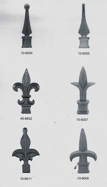 Iron Finials Collection